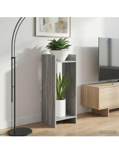 Supporto per piante Sonoma grigia 30 x 30 x 80 cm