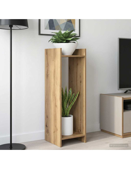 Supporto per piante Rovere Artigianale 30 x 30 x 100 cm