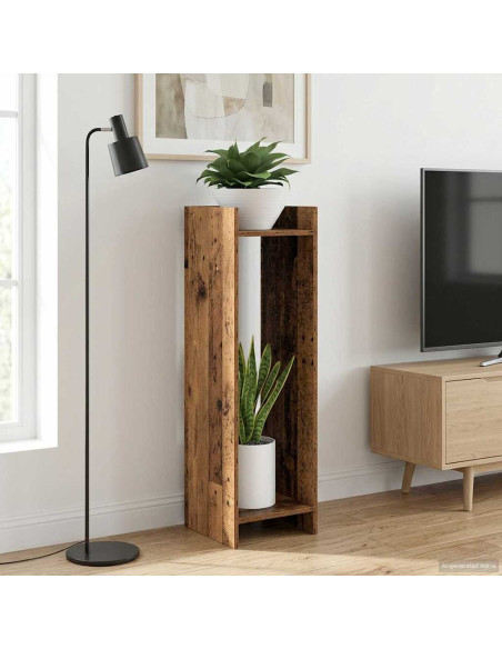 Supporto per piante Legno vecchio 30 x 30 x 100 cm