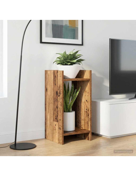 Supporto per piante 2 pcs Legno vecchio 30 x 30 x 60 cm