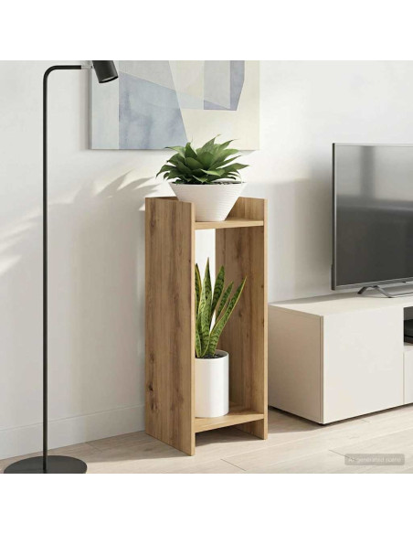 Supporto per piante 2 pcs Rovere Artigianale 30 x 30 x 80 cm