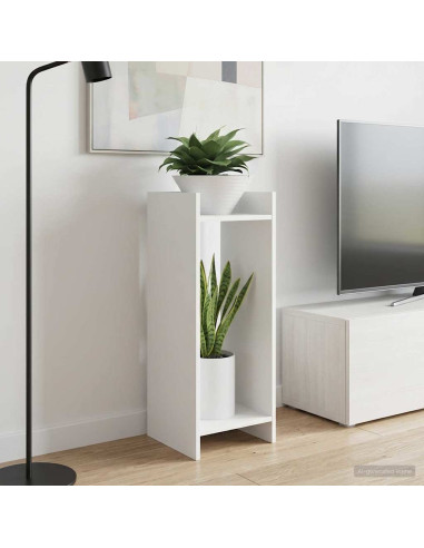 Supporto per piante 2 pcs Bianco 30 x 30 x 80 cm