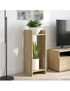 Supporto per piante 2 pcs Rovere Sonoma 30 x 30 x 80 cm