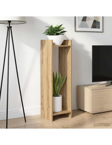 Supporto per piante 2 pcs Rovere Artigianale 30 x 30 x 100 cm