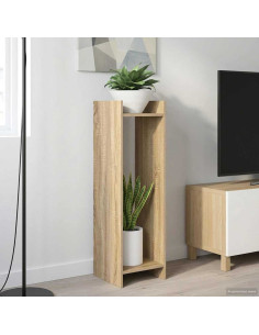 Supporto per piante 2 pcs Rovere Sonoma 30 x 30 x 100 cm