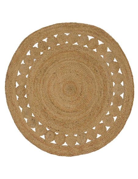 Tappeto Naturale Ø 120 cm Juta