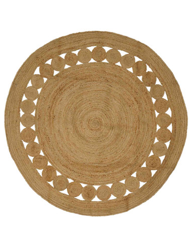 Tappeto Naturale Ø 210 cm Juta
