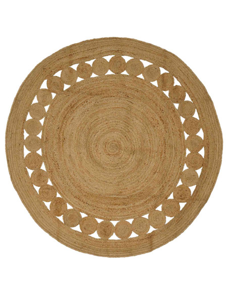 Tappeto Naturale Ø 210 cm Juta