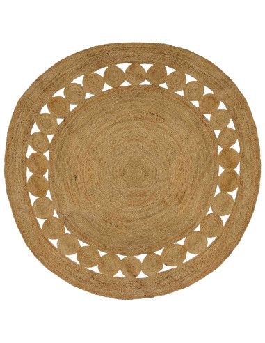 Tappeto Naturale Ø 240 cm Juta