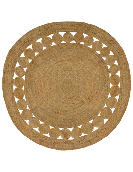 Tappeto Naturale Ø 240 cm Juta
