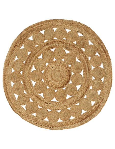 Tappeto Naturale Ø 90 cm Juta