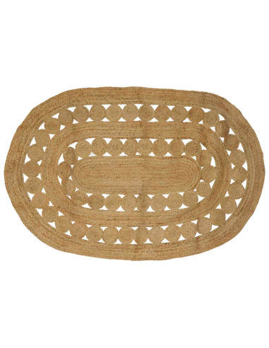 Tappeto Marrone 152 x 245 cm Juta