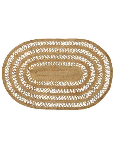 Tappeto Marrone 122 x 183 cm Juta