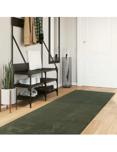 Tappeto a pelo medio, morbido e lavabile HUARTE Verde foresta