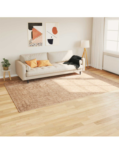 Runner Tappeto MARSA Giallo 150 x 230 cm Poliestere e PVC