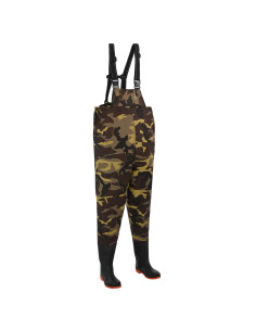 Stivali da pesca con pantaloni Poliestere Rivestito in PVC