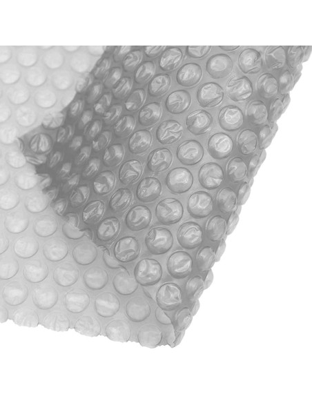 Pellicola Galleggiante Solare PE Piscina 732x366 cm Grigia