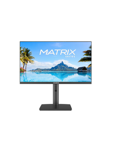 YASHI MONITOR 24 LED VA 16:9 120hz 1MS 300 CDM, REG ALTEZZA, VGA/HDMI, MULTIMEDIALE