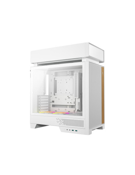 DEEPCOOL CASE MID TOWER CL660WHITE HYPERSPLIT 3x120ARGB