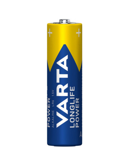 BATTERIA LONGLIFE POWER STILO AA ALCALINA 8PZ VARTA