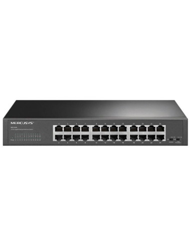 HUB SWITCH 24 PORTE GIGABIT MERCUSYS MS124GS