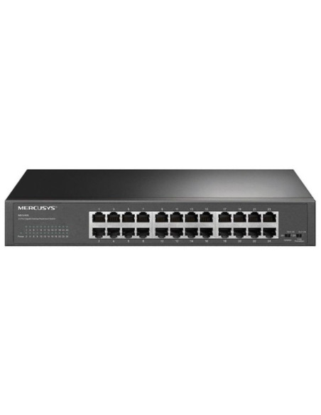 HUB SWITCH 24 PORTE GIGABIT MERCUSYS MS124GS