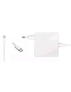 ALIMENTATORE UNIVERSALE PER NOTEBOOK TECNO ACCESSORI 100W TYPE-C 7066 BIANCO