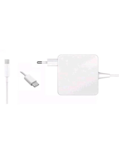ALIMENTATORE UNIVERSALE PER NOTEBOOK TECNO ACCESSORI 100W TYPE-C 7066 BIANCO