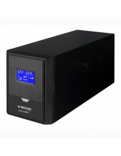 UPS 800VA CON 2 USCITE BIVALENTI FUNZIONE AC RESTART TECNONEW TN-800VA-LCD