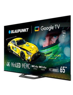 TV 4K MINI LED 65" BLAUPUNKT 65MCG800S SMART TV GOOGLE ITALIA BLACK