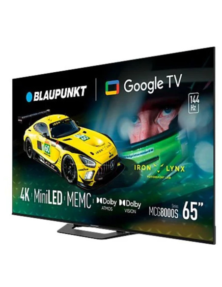 TV 4K MINI LED 65" BLAUPUNKT 65MCG800S SMART TV GOOGLE ITALIA BLACK