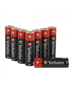 BATTERIA STILO AA ALCALINA 8PZ VERBATIM 49503