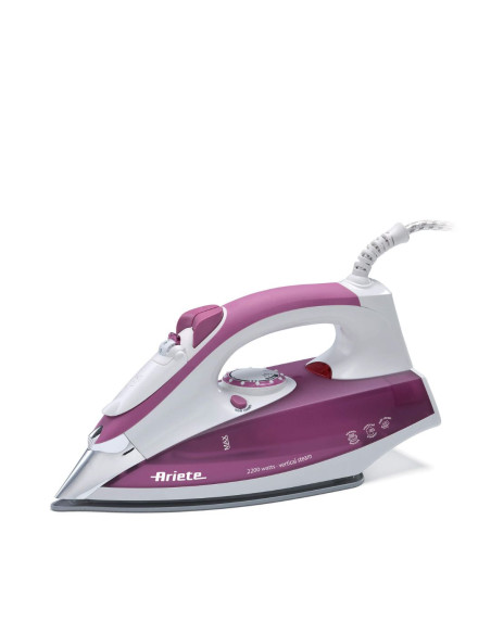 FERRO DA STIRO STEAM IRON A VAPORE ARIETE 2200W AR6215 PURPLE/WHITE
