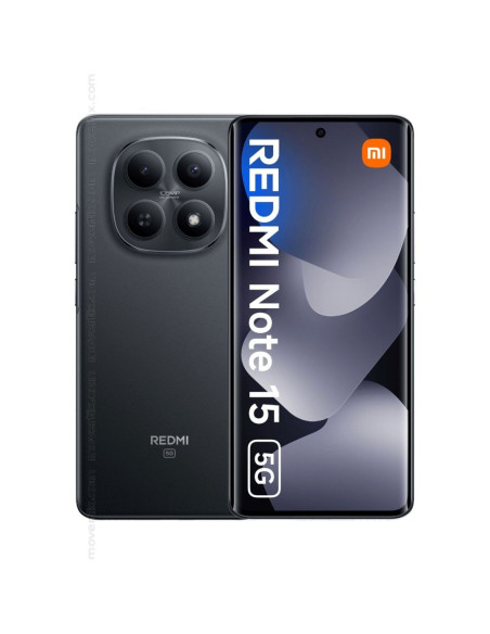 SMARTPHONE XIAOMI REDMI NOTE 15 5G 8+256GB DUOS MIDNIGHT BLACK ITALIA
