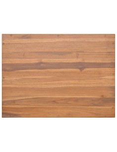 Armadietto da Bagno a Parete 60x45x30 cm Legno Massello di Teak