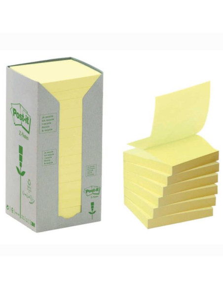 CF16 POST-IT RICICL/CANARY/76X76