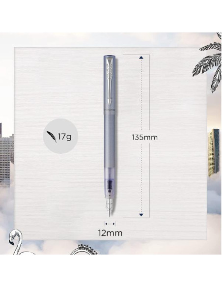 VECTOR XL SILVER BLUE STILO M