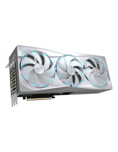 GIGABYTE AORUS GeForce RTX 5080 MASTER ICE 16G Scheda Grafica - 16GB GDDR7, 256 bit, PCI-E 5.0, 2805MHz Core Clock, 3 x DP 2.1a,