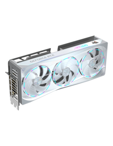 GIGABYTE AORUS GeForce RTX 5080 MASTER ICE 16G Scheda Grafica - 16GB GDDR7, 256 bit, PCI-E 5.0, 2805MHz Core Clock, 3 x DP 2.1a,