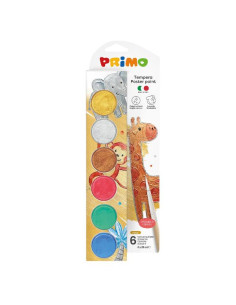 CF6 TEMPERA IN VASETTI COL. METAL