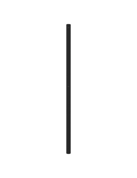 Testiera in Metallo Nero 107 cm