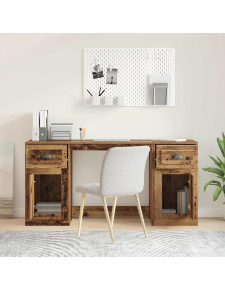 Scrivania con armadietto Legno vecchio 154,5 x 50 x 75 cm