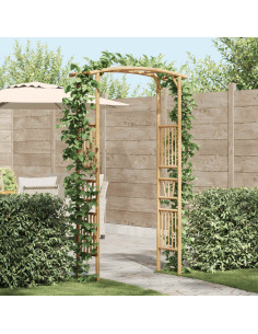 Arco da Giardino Naturale 110 x 40 x 205 cm Bambù