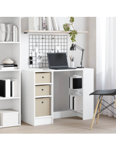 Scrivania Bianco 100 x 40 x 75 cm Legno multistrato