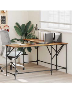 Scrivania Legno vecchio 149 x 149 x 75 cm Legno multistrato