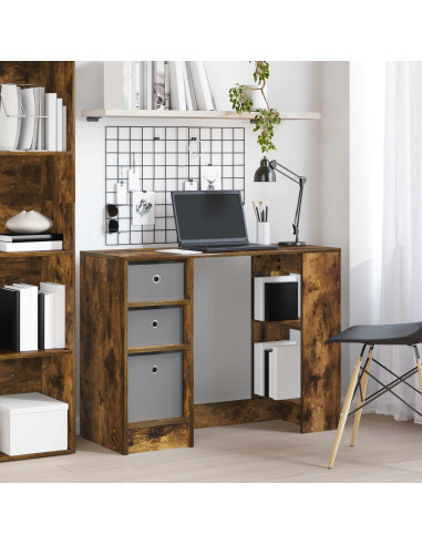 Scrivania Rovere fumé 100 x 40 x 75 cm Legno multistrato