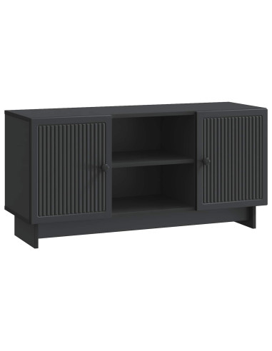 Mobile TV Nero 102 x 34,5 x 50 cm Legno multistrato