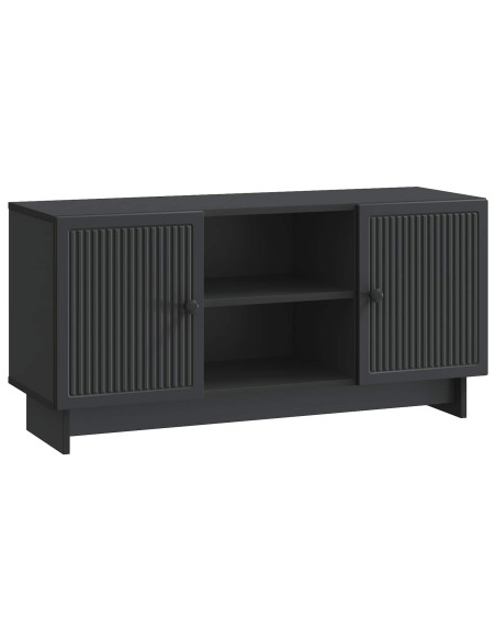 Mobile TV Nero 102 x 34,5 x 50 cm Legno multistrato
