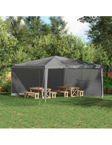 Parete per tenda da festa 2 pcs Grigio chiaro 400 x 195 cm