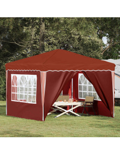 Tenda per feste a pop-up Terracotta 288 x 288 x 245 cm